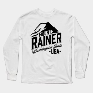 Mount Rainer Washington State USA Long Sleeve T-Shirt